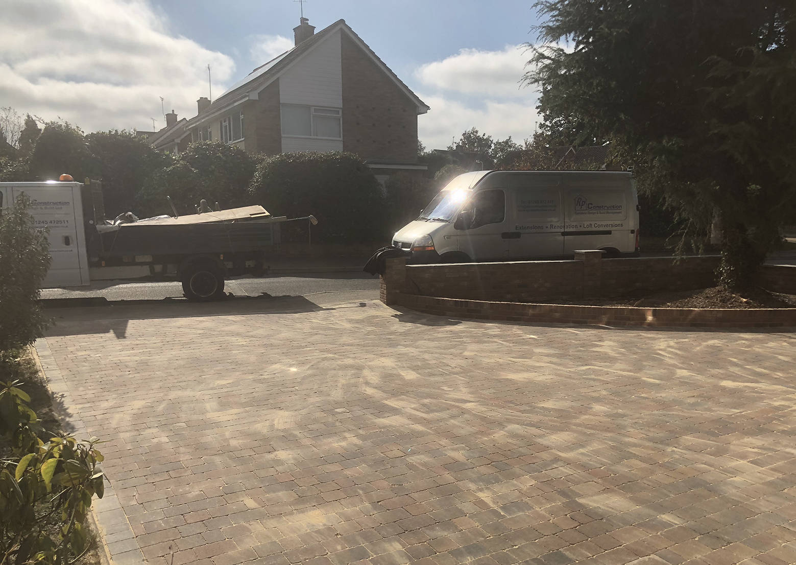 Block paving by RP Construction Ltd in Chelmsford, Essex